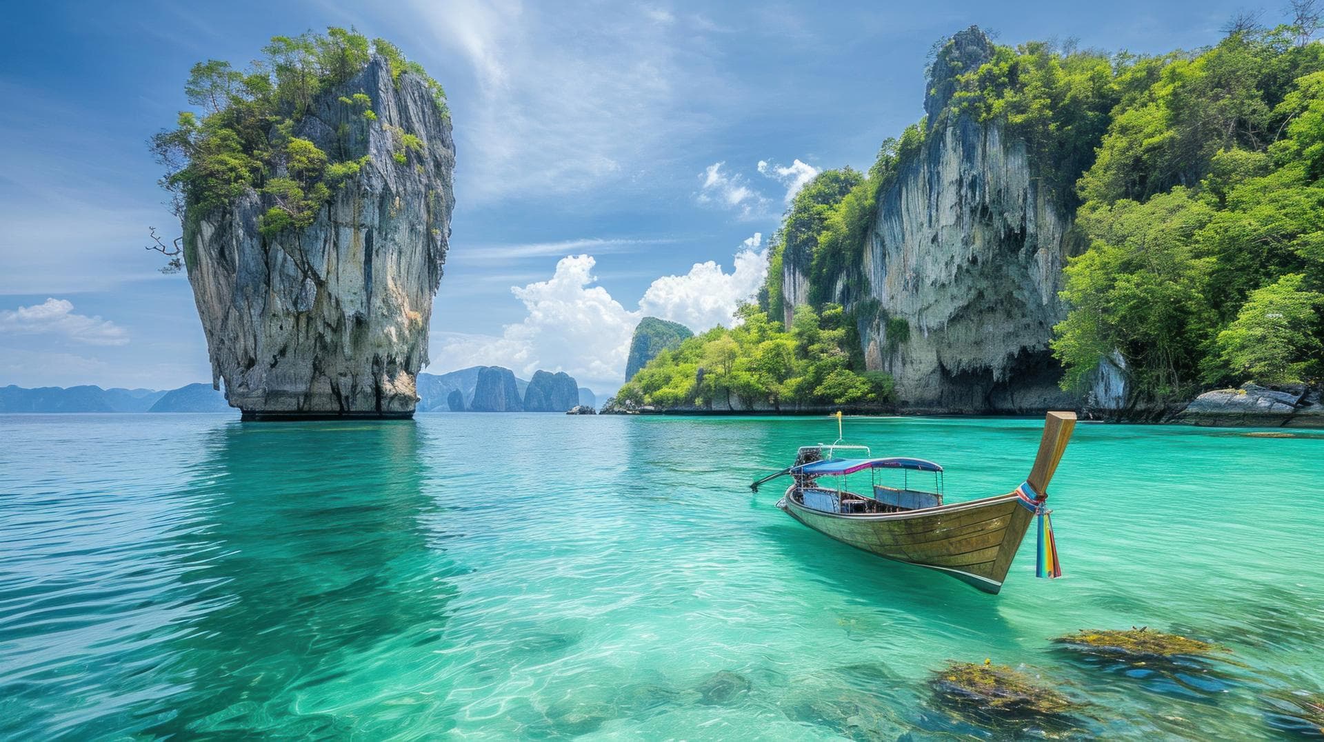 Máy bay bay trên bầu trời xanh