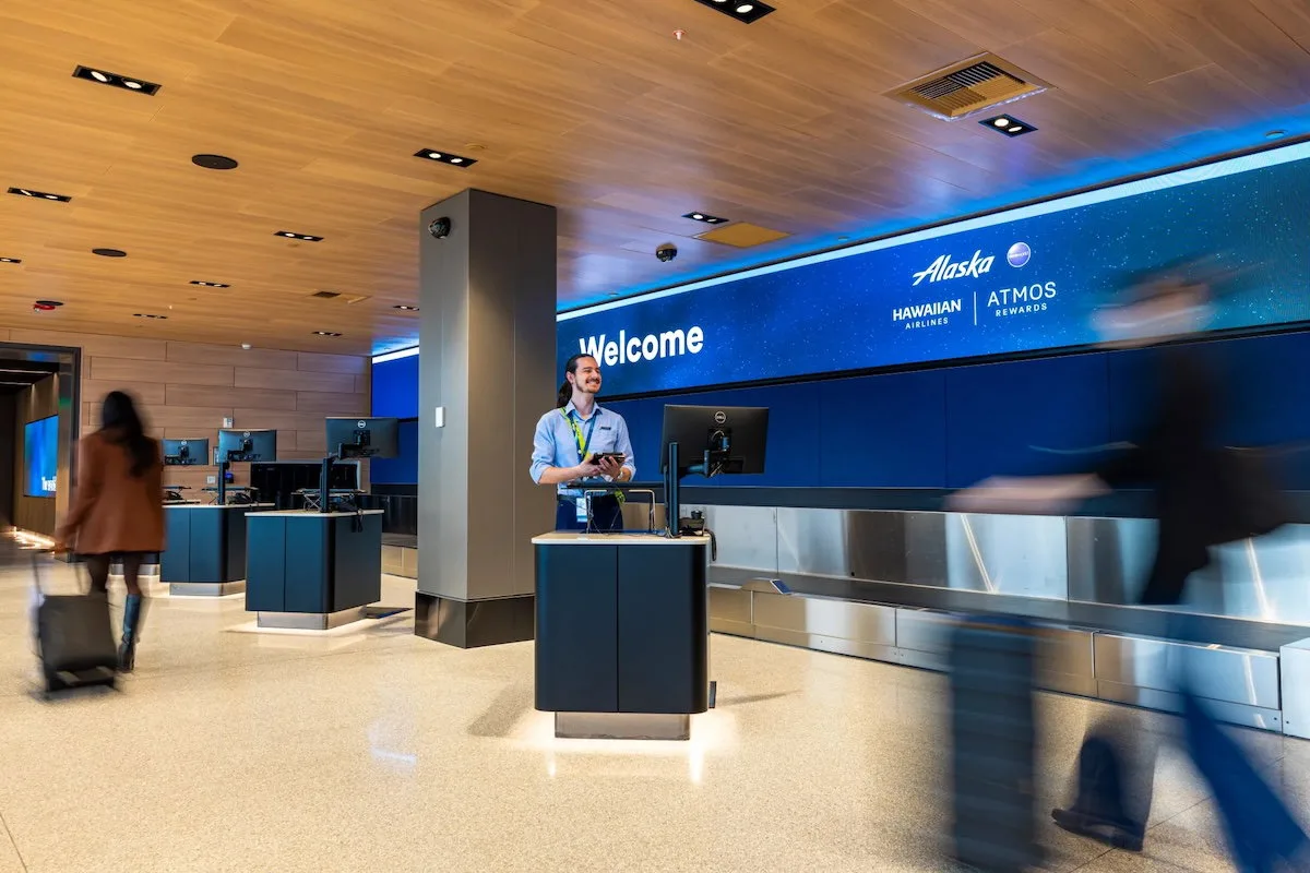 Alaska Airlines Ra Mắt Khu Check-In Cao Cấp Tại Seattle