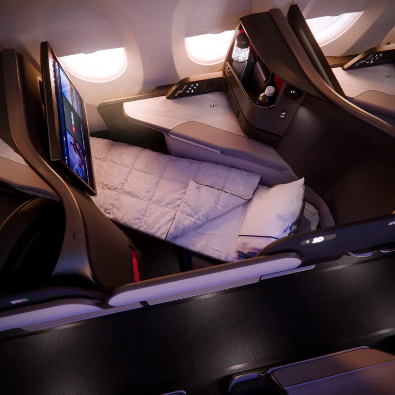 Delta Không Tham Gia Thị Trường 'Business Class Plus': Đường Đi Thông Minh