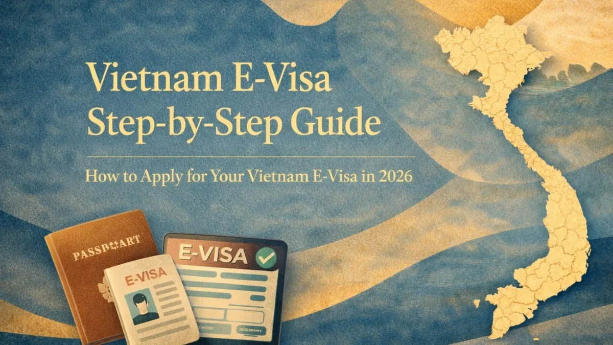 Hướng Dẫn Chi Tiết Xin E-Visa Việt Nam