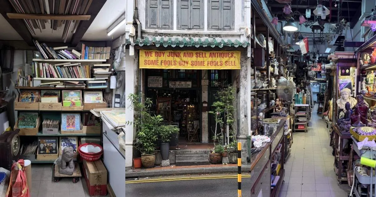 Khám Phá 12 Cửa Hàng Đồ Cổ Ẩn Mình Tại Singapore