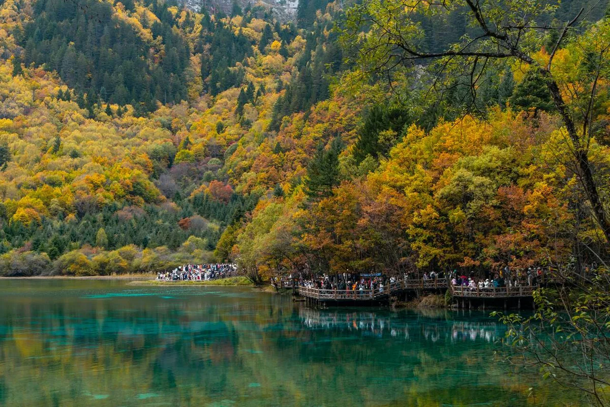 Lạc Bước Vào Thung Lũng Cổ Tích Jiuzhaigou ở Trung Quốc