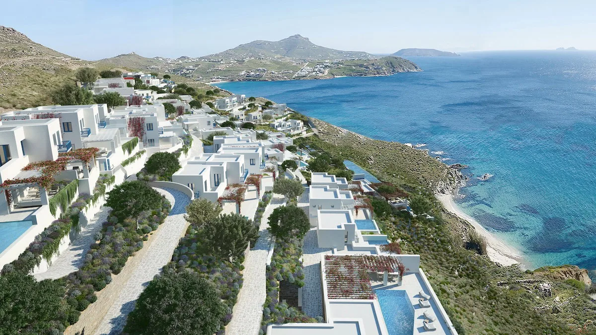Mở cửa Four Seasons Mykonos: Khách sạn sang trọng đầu tiên vào mùa hè 2026