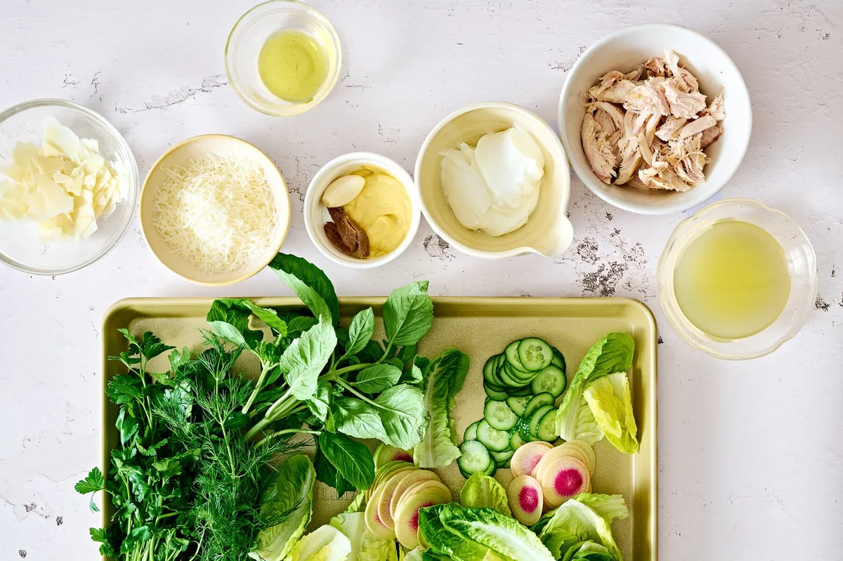Salad Caesar Xanh Tươi Tắn Thịt Gà Ngon Quên Lối Về