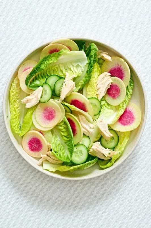 Salad Caesar Xanh Tươi Tắn Thịt Gà Ngon Quên Lối Về