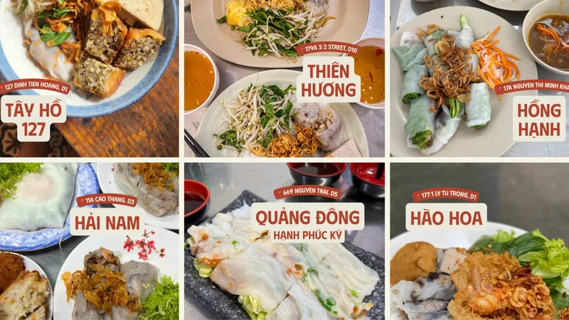 Thưởng Thức Bánh Cuốn Sài Gòn: Bí Quyết Ăn Sáng Như Người Địa Phương