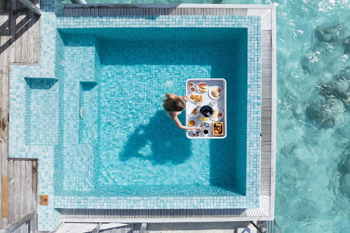 Trải Nghiệm Độc Đáo Ở Maldives: Từ Bơi Cùng Cá Mập Đến Buổi Điểm Tâm Nổi